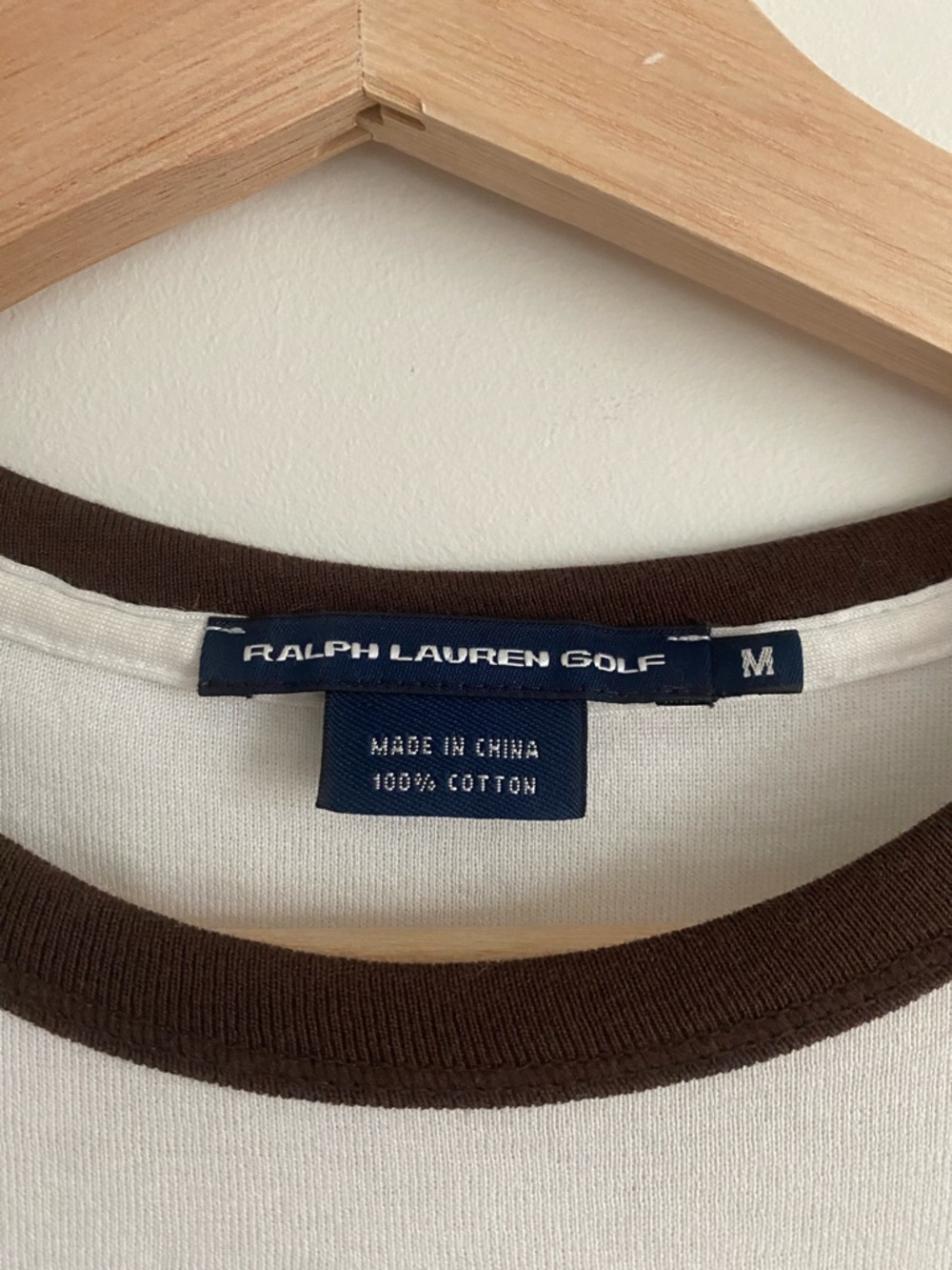 Ralph Lauren Golf | Fitted Ringer Tee | Cotton | S/M - Picture 3 of 6